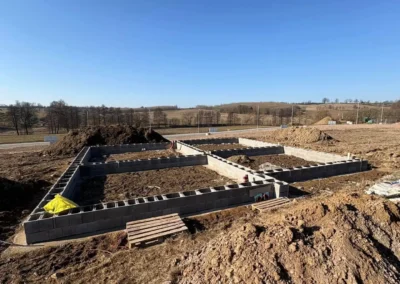 Základová deska Bystřice nad Pernštejnem